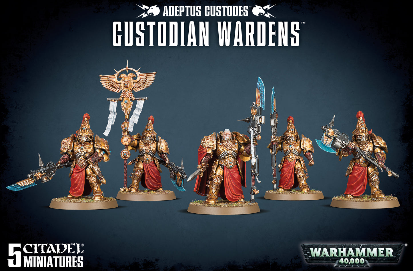 Warhammer 40000: ADEPTUS CUSTODES CUSTODIAN WARDENS