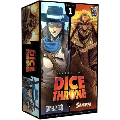 Dice Throne Season Two - Gunslinger vs Samurai