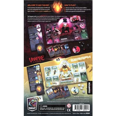 Seraph Vs Vampire Lord - Dice Throne: Season Two Board Game main image 0