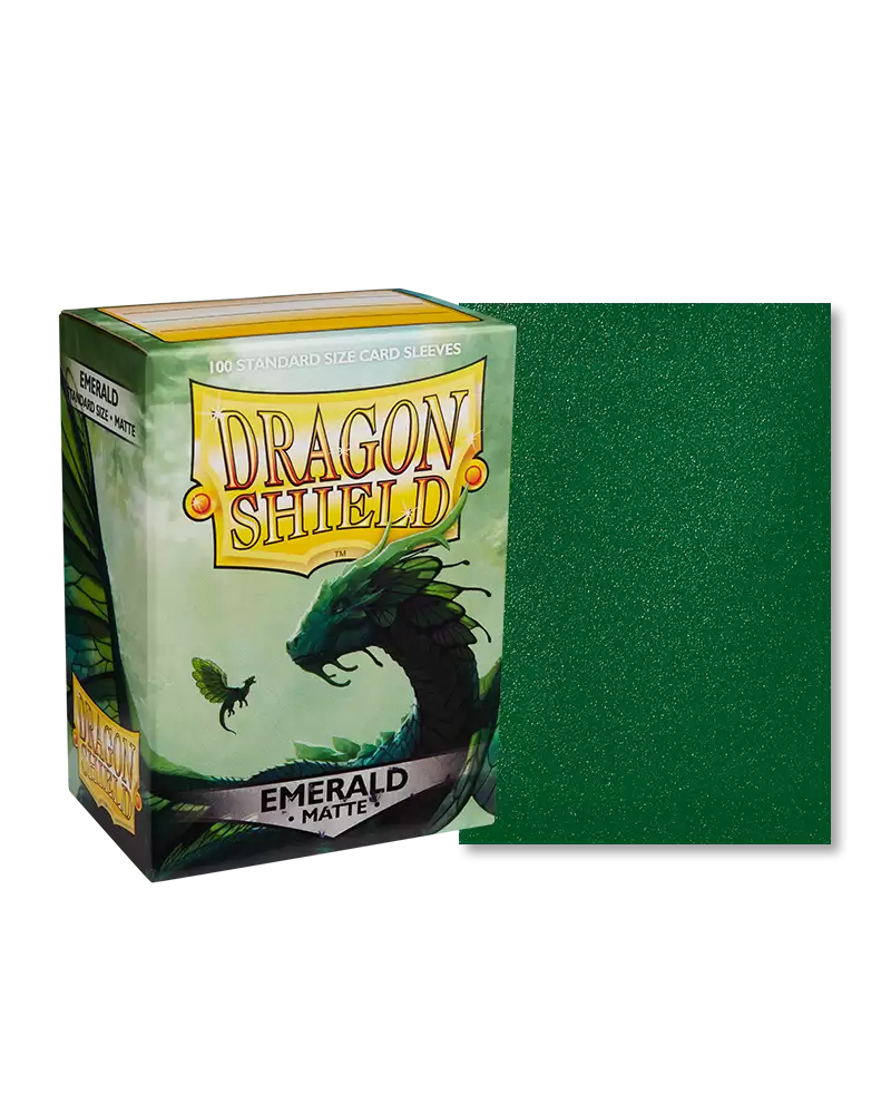 Sleeves: Dragon Shield Matte Emerald (100)