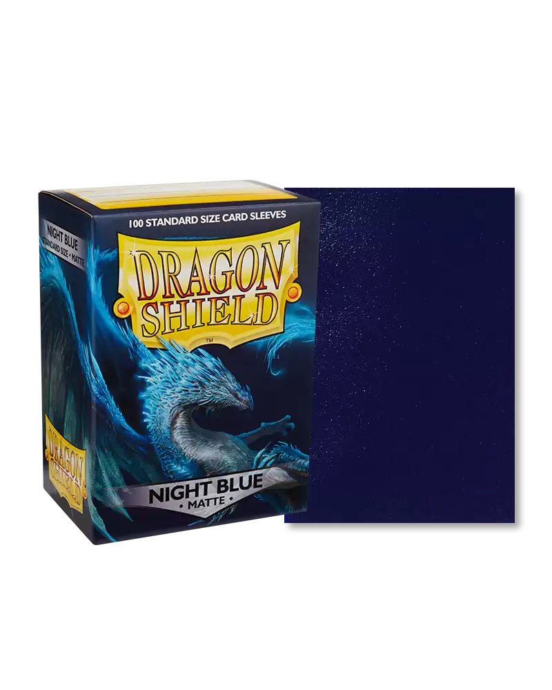 Sleeves: Dragon Shield Matte Night Blue (100)