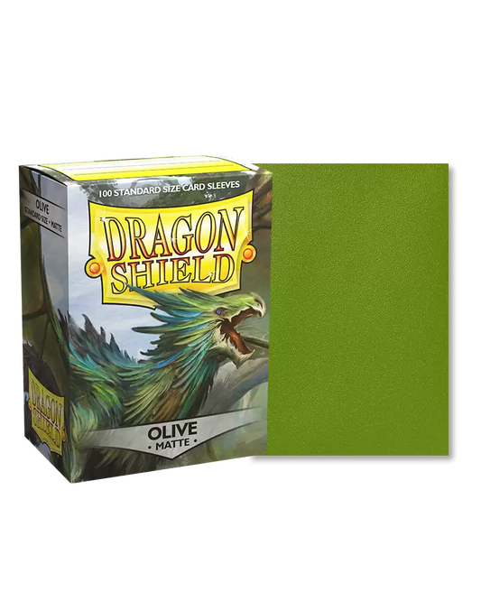 Sleeves: Dragon Shield Matte Olive (100)