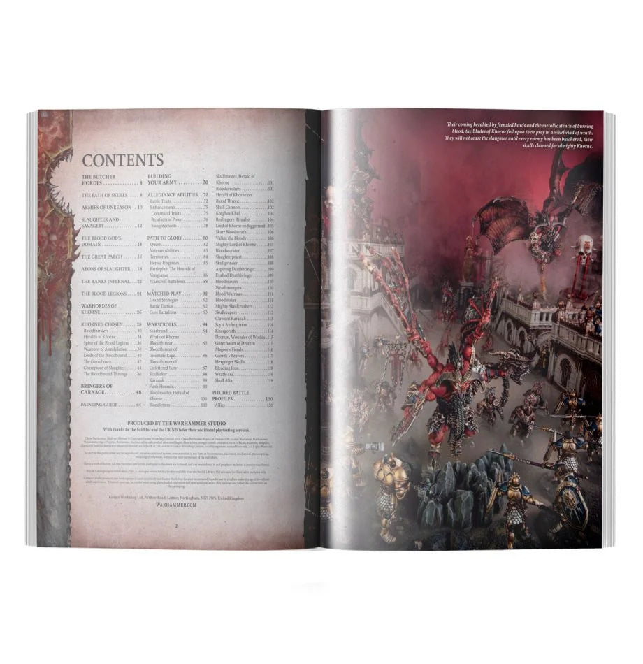 Warhammer Age of Sigmar: Battletome - Blades of Khorne