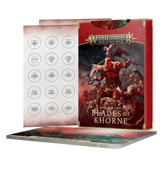 Warhammer Age of Sigmar: Warscroll Cards - Blades of Khorne