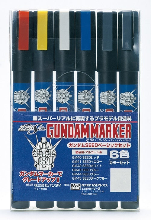 Gundam Marker - Gundam Seed Basic Set