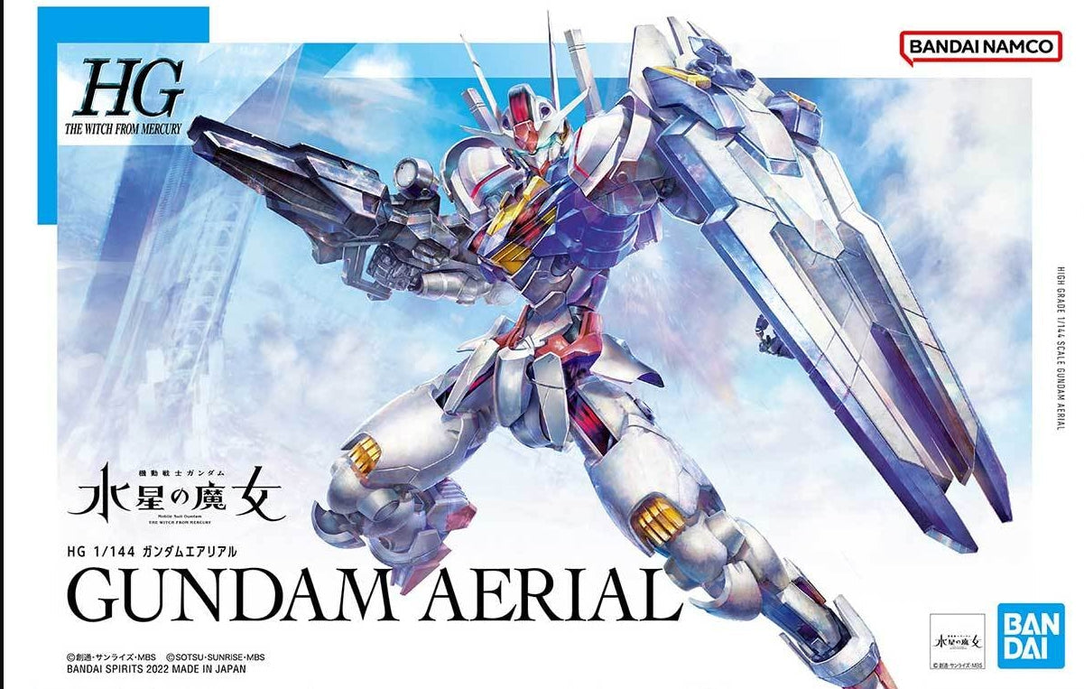 HG 1/144 Gundam Aerial (Mobile Suit Gundam: The Witch from Mercury)