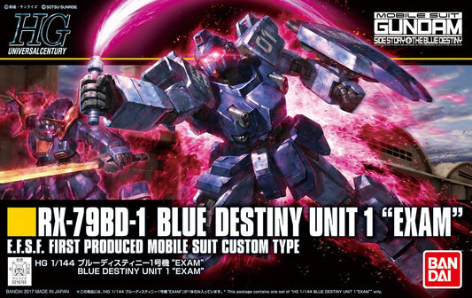 HG 1/144 RX-79-BD Blue Destiny Unit-1