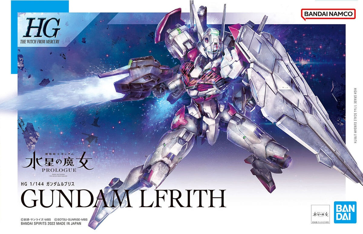 HG 1/144 Gundam Lfrith "Mobile Suit Gundam: The Witch from Mercury"