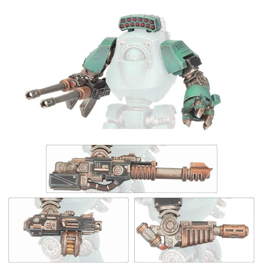 Horus Heresy: Contemptor Dreadnought Weapons Frame 1