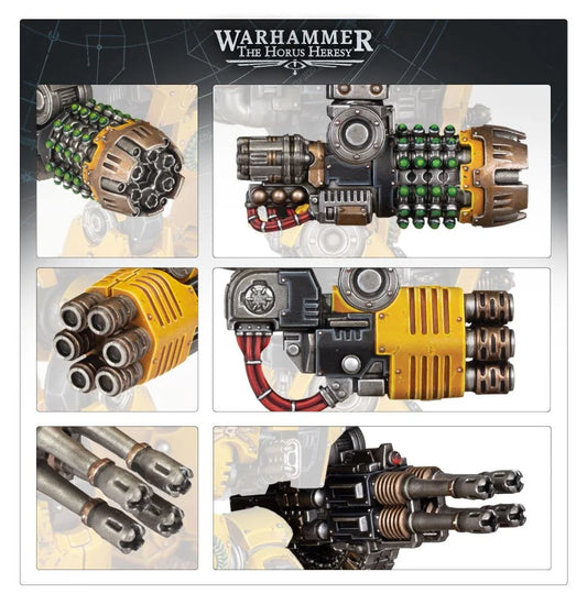 Horus Heresy: Leviathan Dreadnought Ranged Weapons Frame