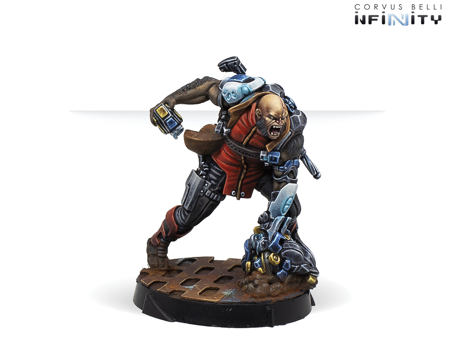 Infinity: CodeOne: Nomads Wolfgang Amadeus Wolff, Wulver Bounty Hunter (Multi Rifle)