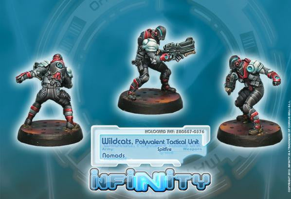 Infinity: Nomads - Wildcats Polyvalent Tac Unit