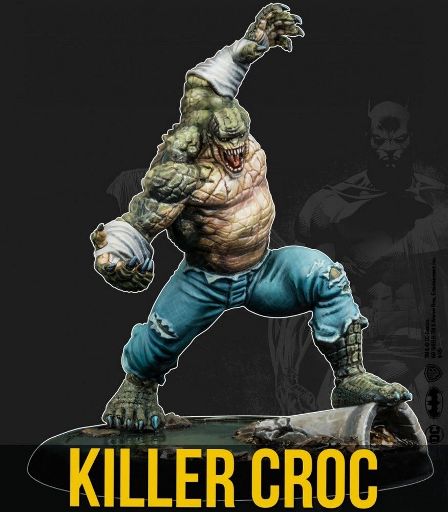 Batman Miniature Game: Killer Croc