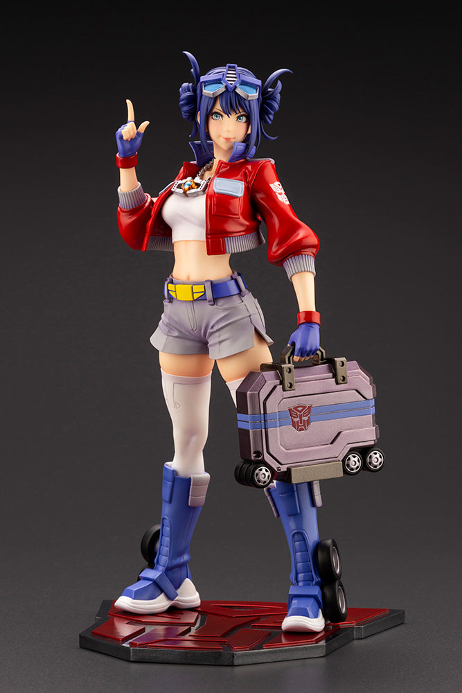 TRANSFORMERS OPTIMUS PRIME DELUXE EDITION BISHOUJO STATUE