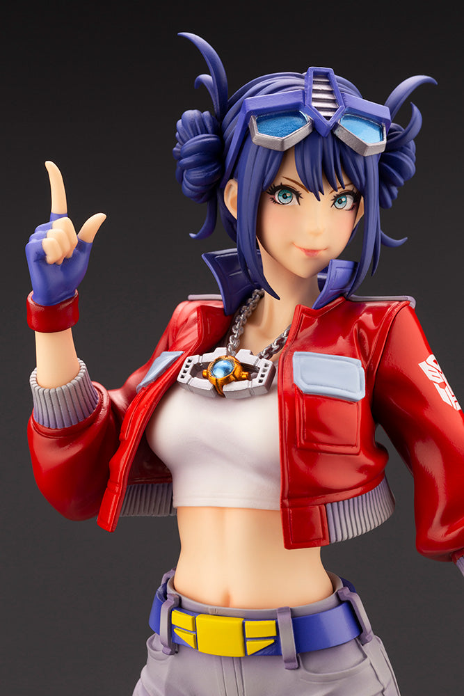 TRANSFORMERS OPTIMUS PRIME DELUXE EDITION BISHOUJO STATUE