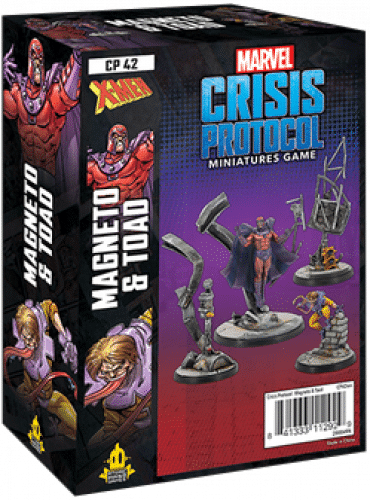 Marvel Crisis Protocol: Magneto & Toad Character Pack