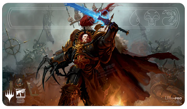 MTG: Warhammer 40K Commander Abaddon the Despoiler Playmat