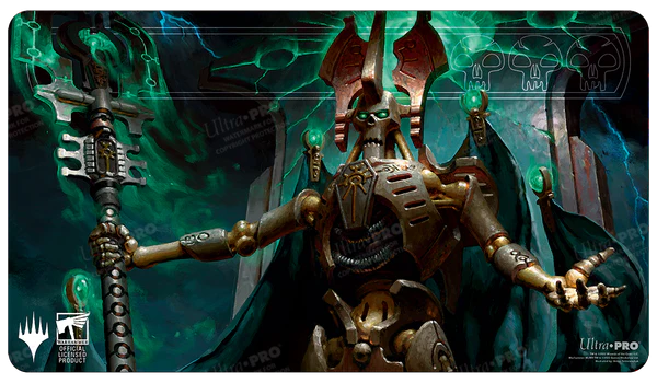 MTG: Warhammer 40K Commander Szarekh, the Silent King Playmat