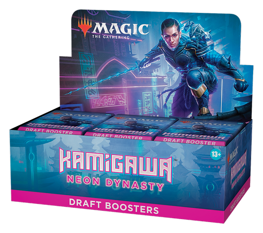 Magic the Gathering: Kamigawa Neon Dynasty Draft Booster Box (Sealed)