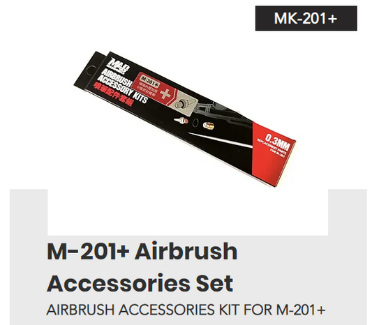 Madworks: MK201+ Airbrush Accessory Kit for M201+