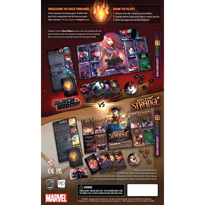 Dice Throne: Marvel 2-Hero Box 2- Black Widow/Doctor Strange