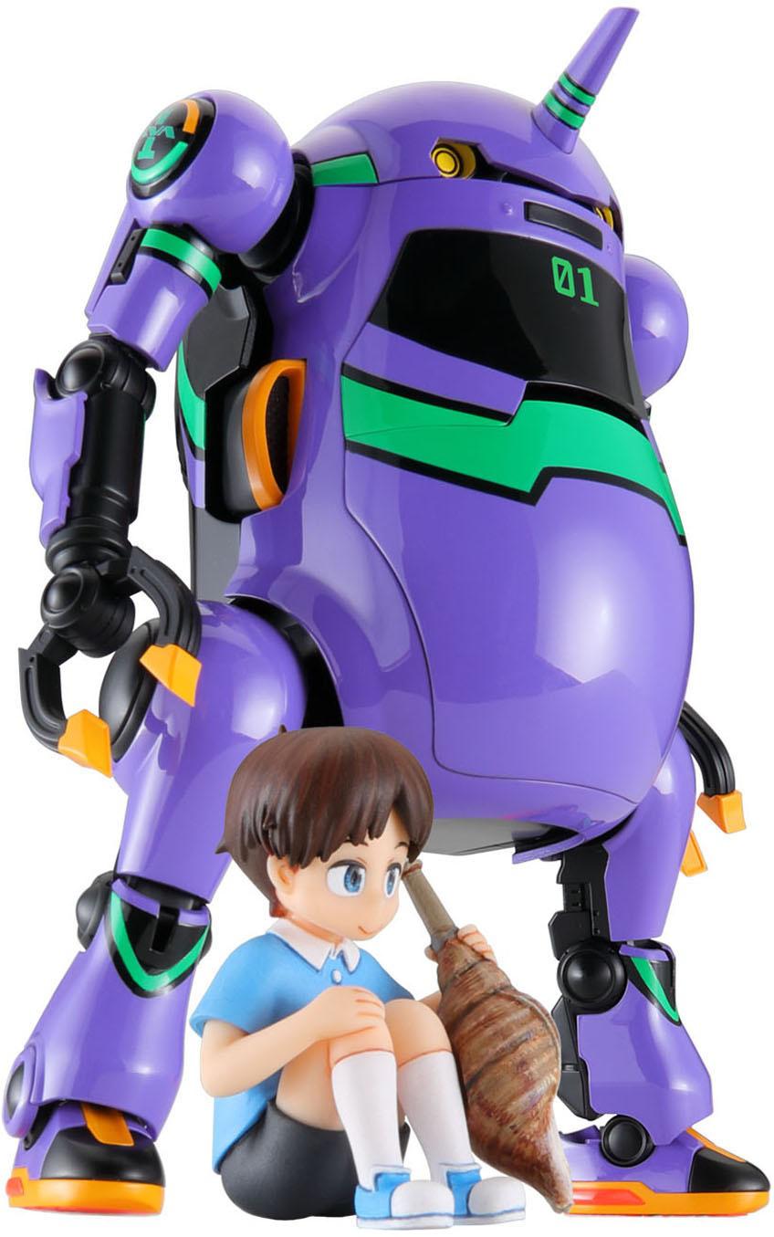 1/20 20 Mechatronics WeGo Eva Collaboration Series Vol.5 Unit-01 + Shinji Ikari