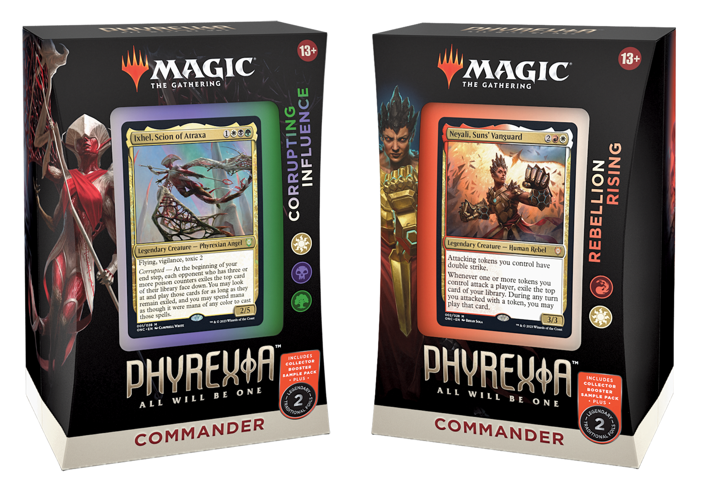 Magic the Gathering: Phyrexia: All Will Be One Commander Decks