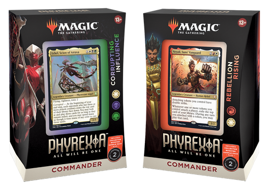 Magic the Gathering: Phyrexia: All Will Be One Commander Decks