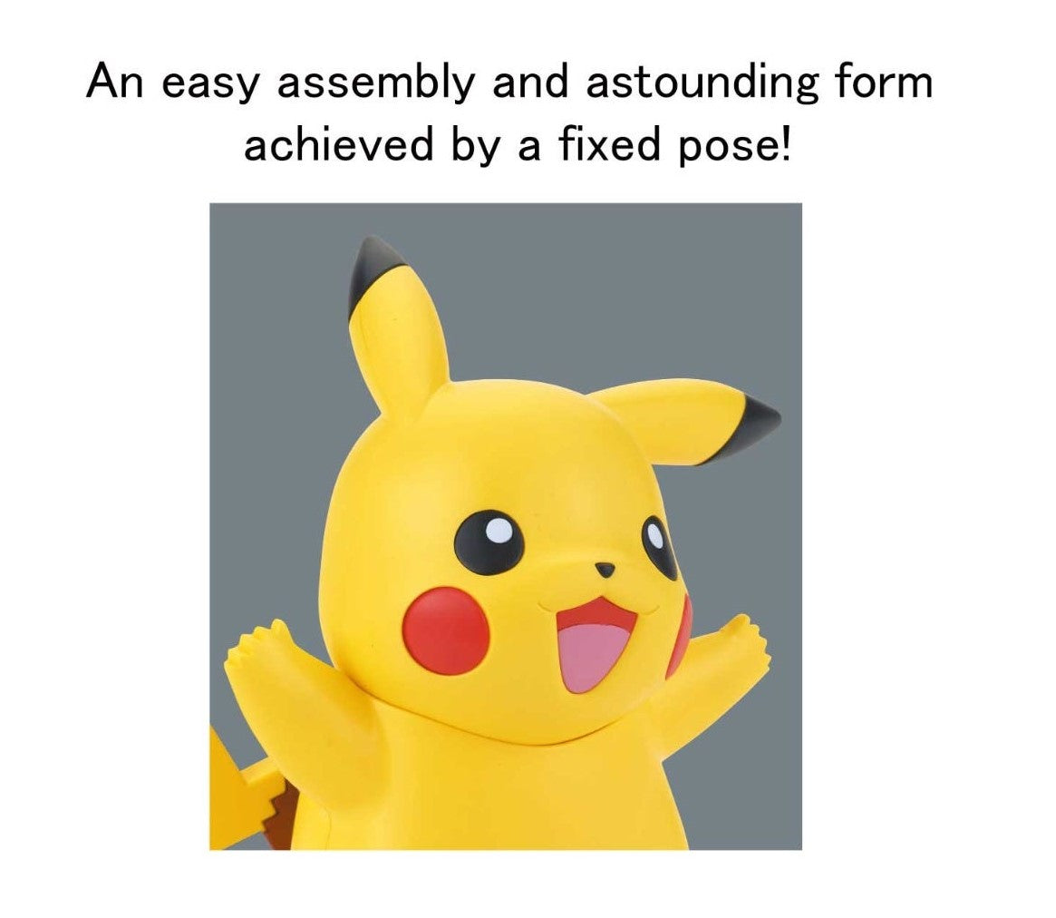 Pokemon Model Kit Quick! - Pikachu