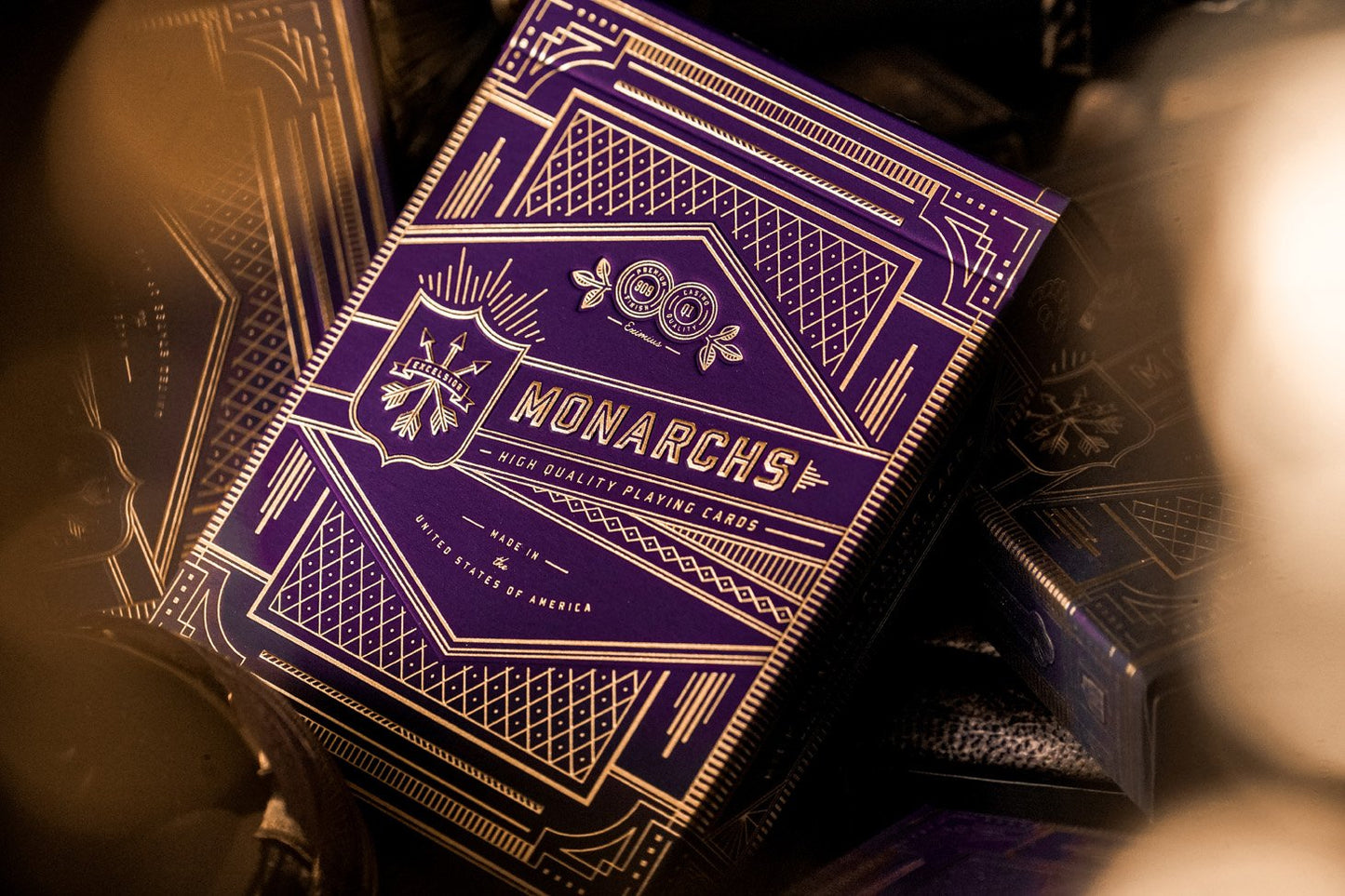 Theory 11 Playing Cards- Purple Monarchs
