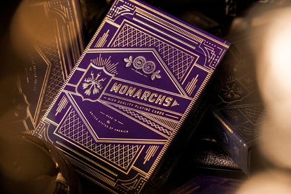 Theory 11 Playing Cards- Purple Monarchs
