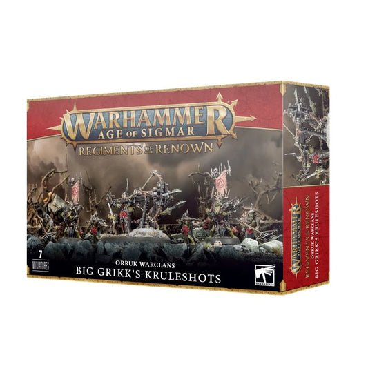 Warhammer Age of Sigmar: Regiments of Renown - Big Grikk's Kruleshots