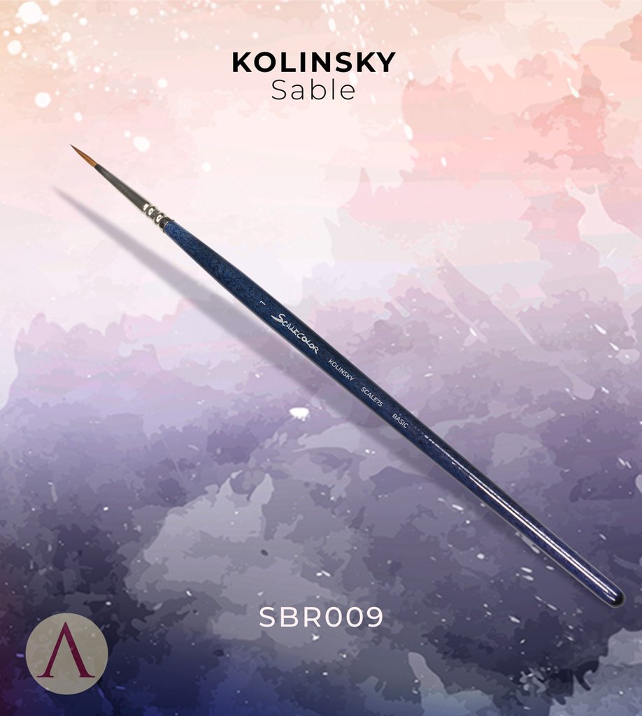 Scale75 Kolinsky Basic Brush No.1