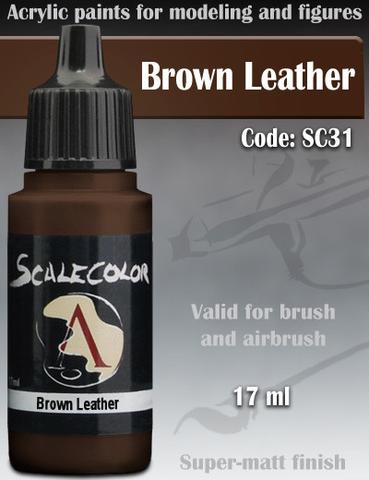 Scale Color Brown Leather 17ml