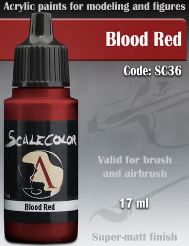 Scale Color Blood Red