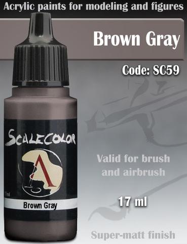 Scale Color Brown Grey 17ml
