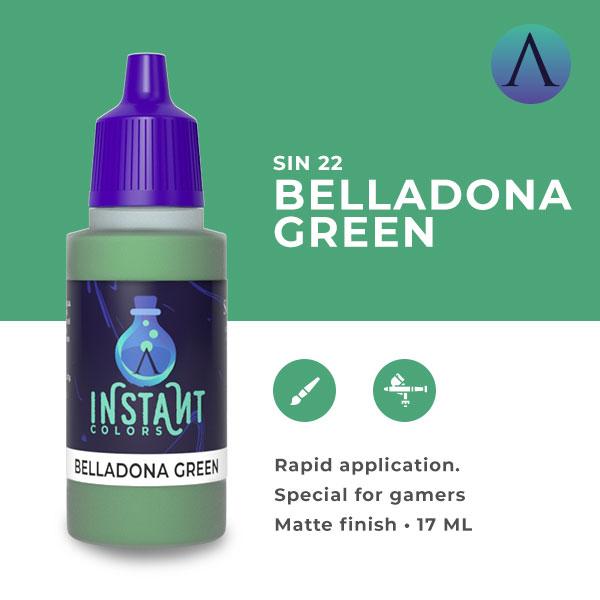 Instant Colors: Belladonna Green (17ml)