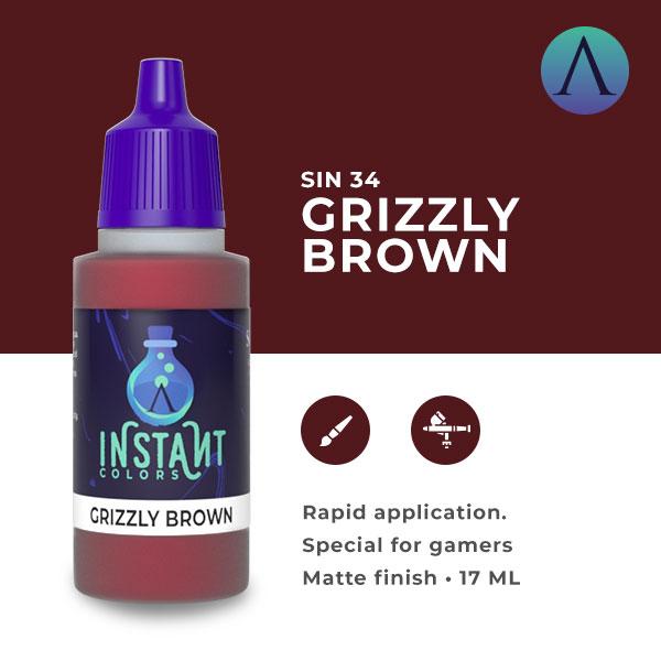 Instant Colors: Grizzly Brown (17ml)