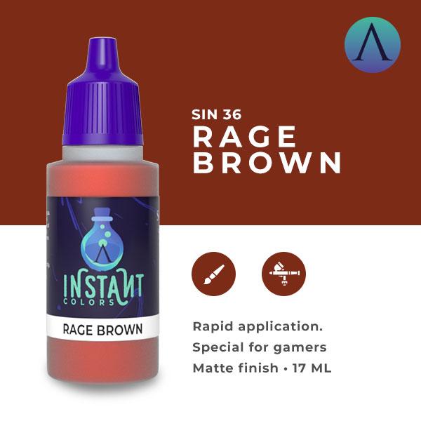 Instant Colors: Rage Brown (17ml)