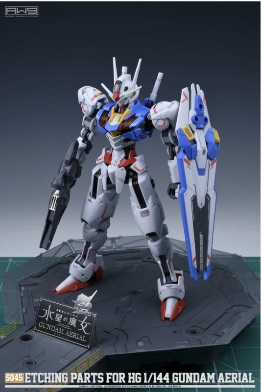 Photo-Etched Parts & Decals for HG 1/144 Gundam Aerial