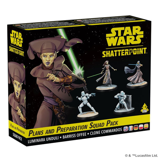 Star Wars: Shatterpoint - Plans and Preparation: General Luminara Unduli Squad Pack