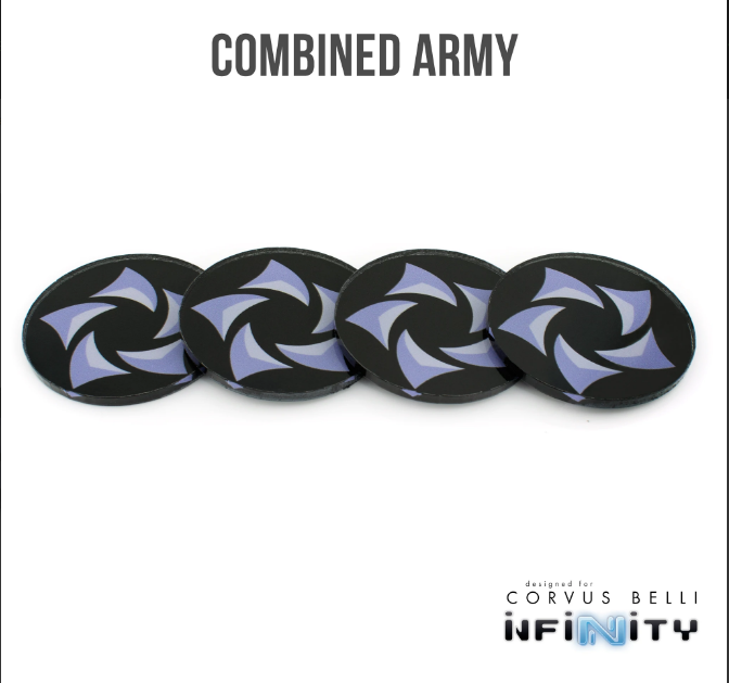 Infinity Faction Command Token - Combined Army (5 Pack)