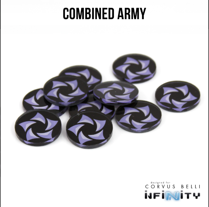 Infinity N4 Faction Marker - Combined Army (10 Pack)