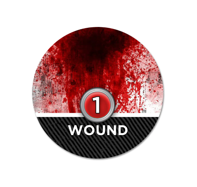 Infinity N4 Acrylic Marker - Wound 1