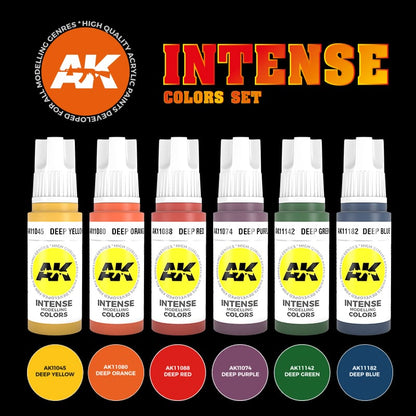 AK Interactive 3G Intense Colors Set