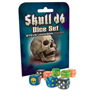 Skull D6 Dice Set