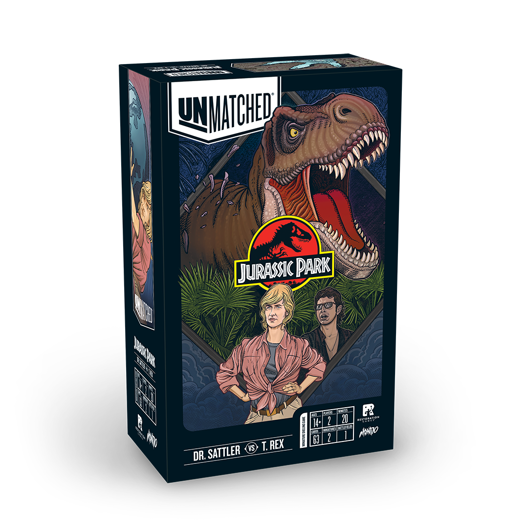 Unmatched: Jurassic Park - Dr. Sattler vs T. Rex