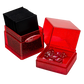 Glitter Satin Tower Deck Box (Red)