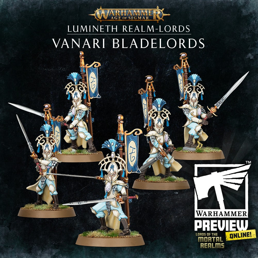 Age of Sigmar: Lumineth Realm Lords -  Vanari Bladelords