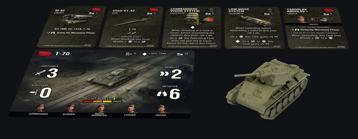 World of Tanks: Wave 6 Tank: Soviet T70